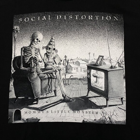 Social Distortion Mommy's Little Monster Punk Rock Band Tee XL - Picture 2 of 4